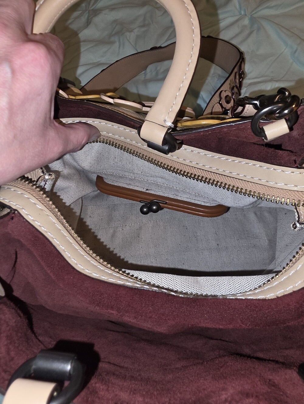 Coach Rogue 31 Tea Rose With Matching Strap plus two others - Picture 6 of 7